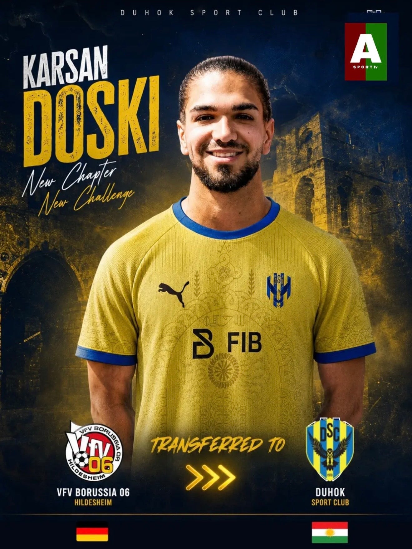 Karsan Doski, Duhok SC