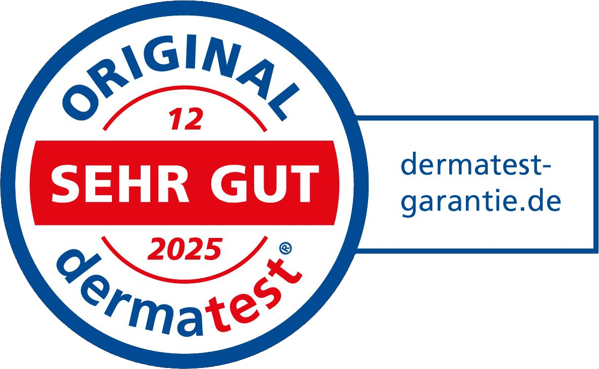 Dermatest: dermatologisch getestet, Note sehr gut 2025